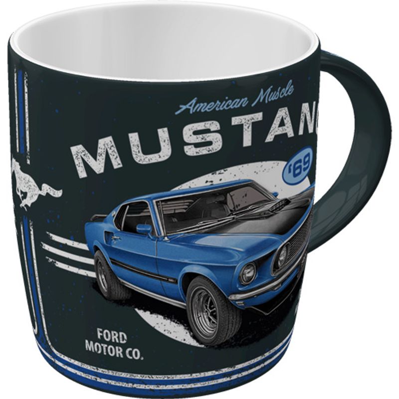 Ford Mustang 1969 Mach1 Blue